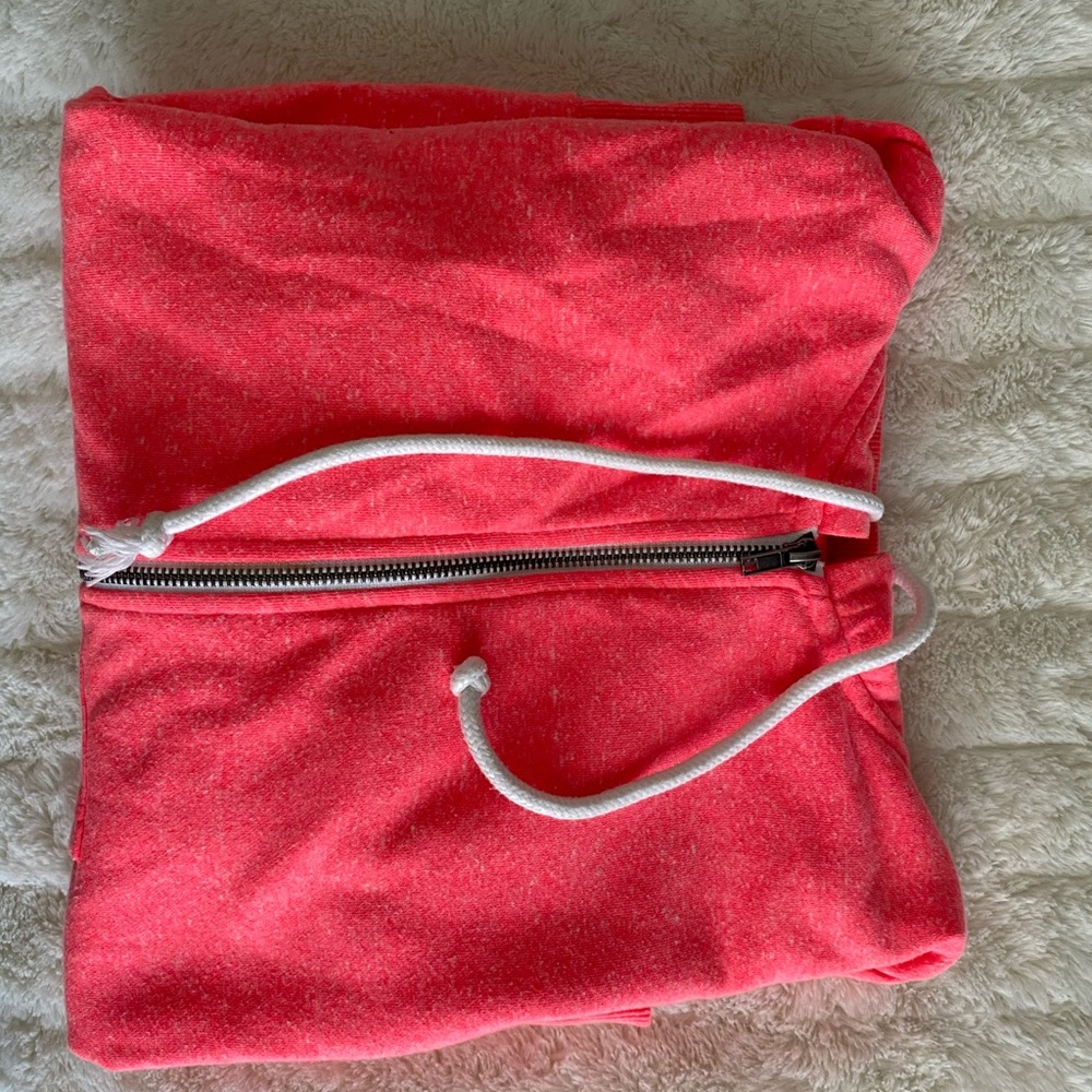 HOT Pink Zip Hoodie - Picture 9 of 9